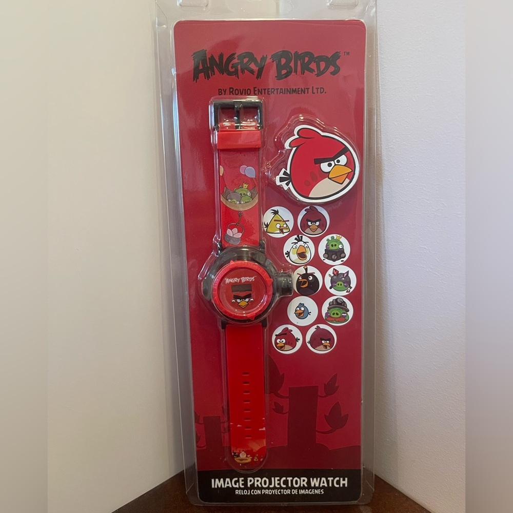 Angry Birds Red Image Projector Watch